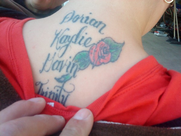 tattoo work
