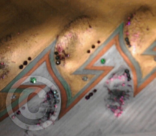 Cardinal Pulse (detail, photograph)