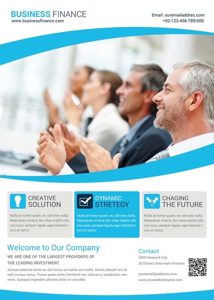 Professional flyer design services