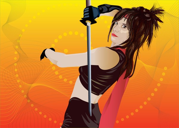Self-portrait as Ninja
