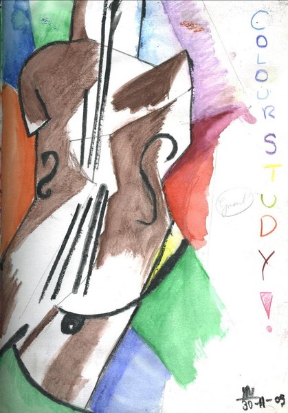 Violin - Cubism