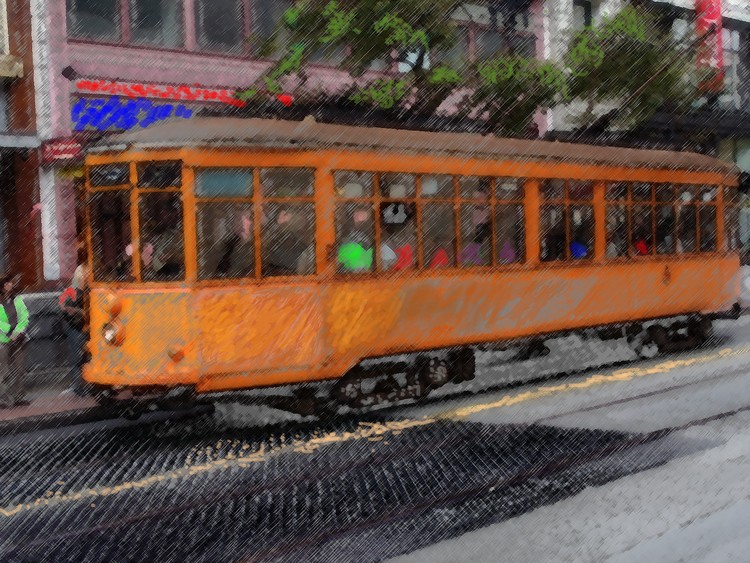 070619 Street Car San Francisco