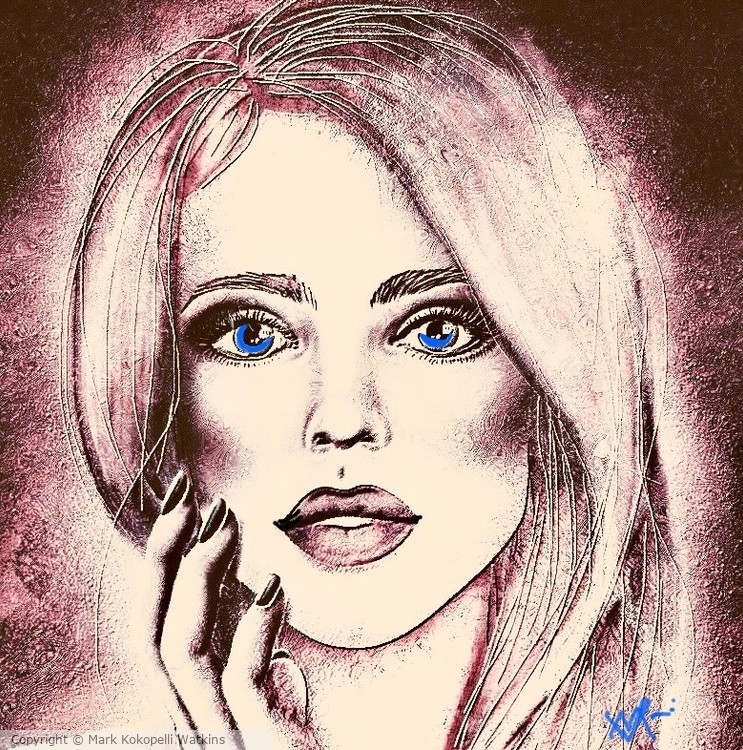 “Najpiekniejszaw Beata,”©2024, Artist Mark Kokopelli Watkins