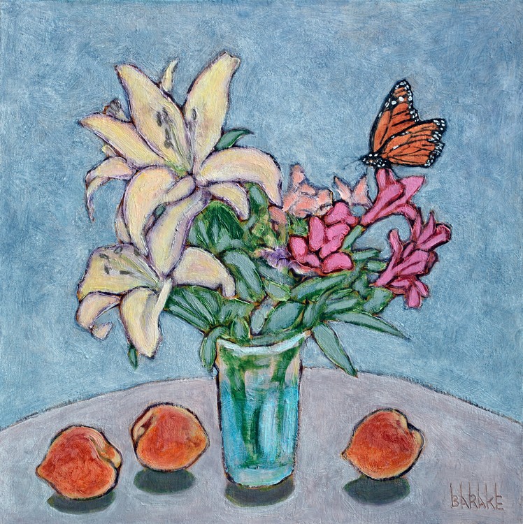 Still Life with Monarch Butterfly