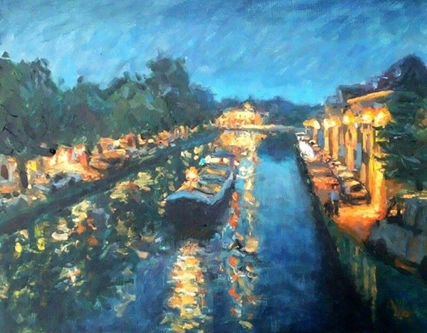 First lights on teh vliet