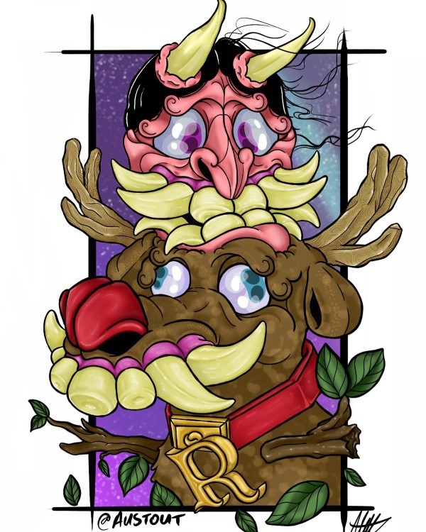 Finished this piece I struggled to not overload this with all the ideas I had