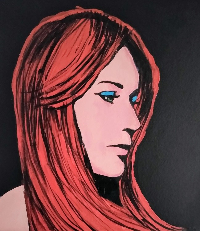 Pop art Carie number two