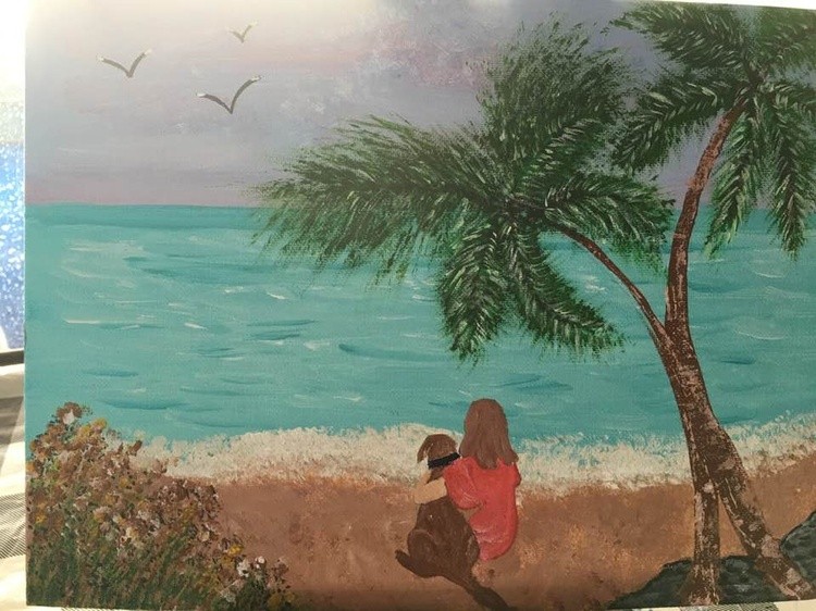 My latest painting I finished this morning