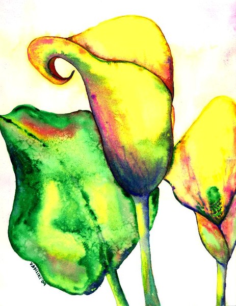 Yellow lily II