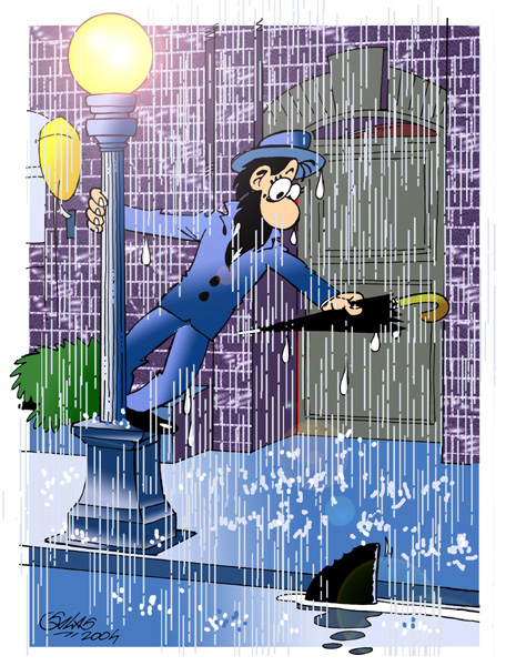 Singin' in the rain (Robinson #9)