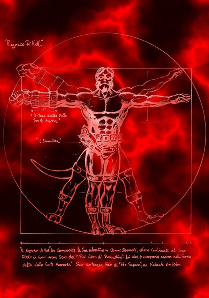 Hellboy - Renaissance Style