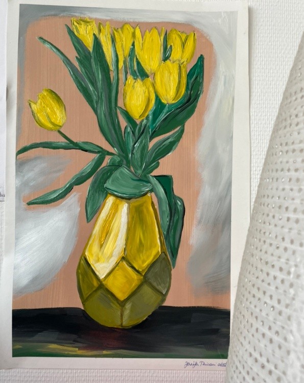 Gele tulpen - 01-05-2022
