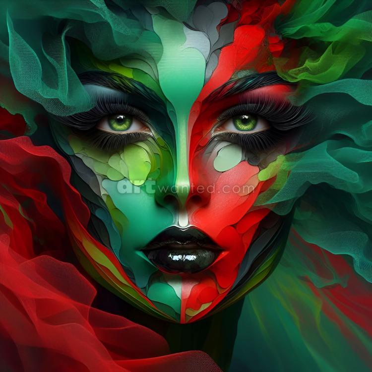Portuguese Woman, from Surrealism Portrait Women Serie
