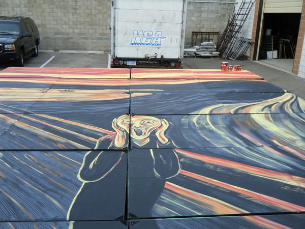 mural The Scream