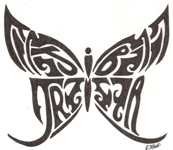 Butterfly Tattoo Design