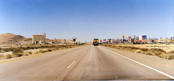 Entering Las Vegas