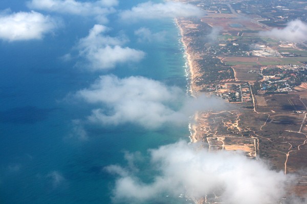 Flying above the clouds