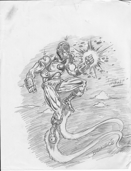 Iron Man Pencils