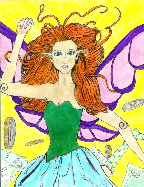 Mona, The found money fairy