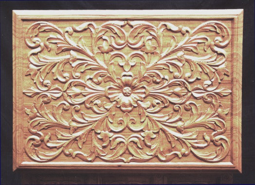 NATURES FINESSE Hand Carved & Inlaid Wooden Chest