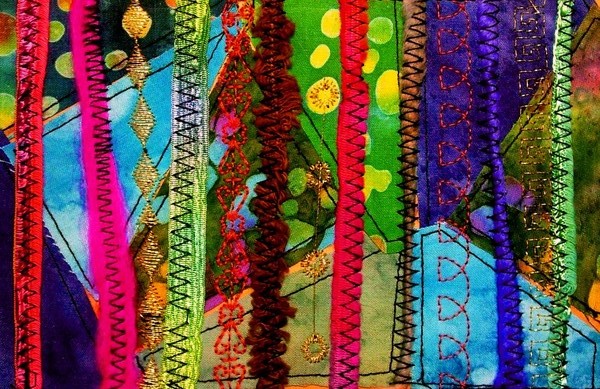 Abstract Fibre Art #1