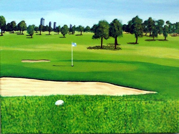 Tulsa Country Club Green