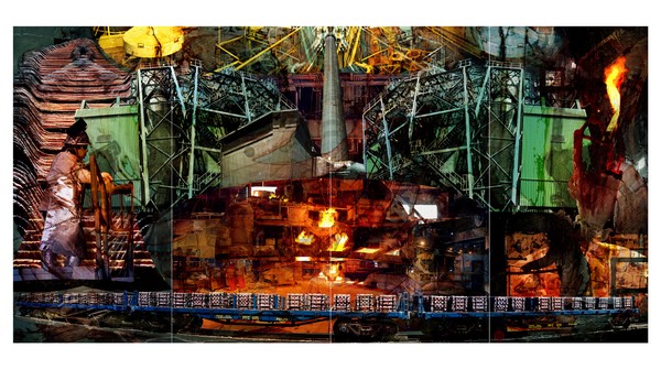 Smelting Plant / Chilean Mining Mural