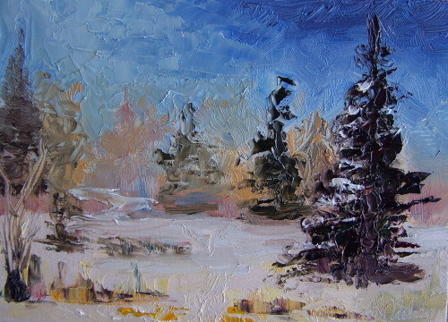 SOLD Winter Sky