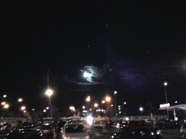 Halloween full moon