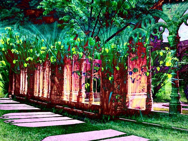 Flowering Courtyard