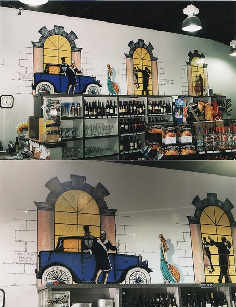 Capone mural 1