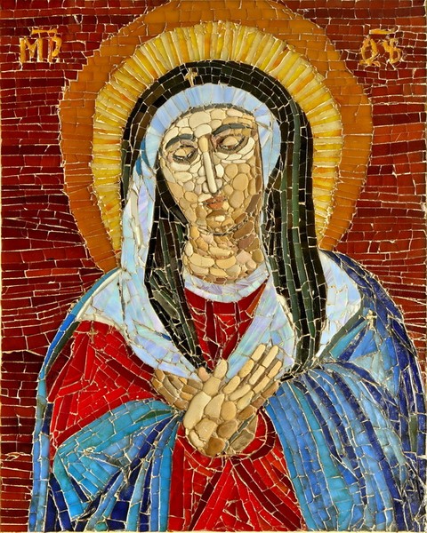 Holy Mother in tenderness