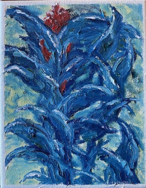 E vermelho, floriu
