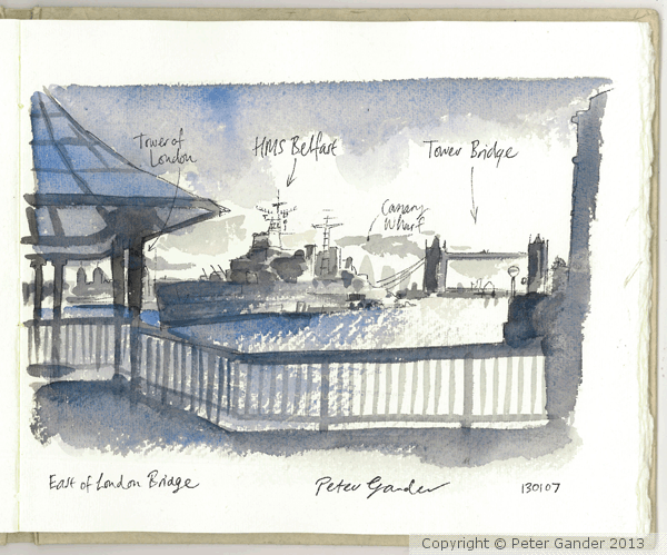 East of London Bridge