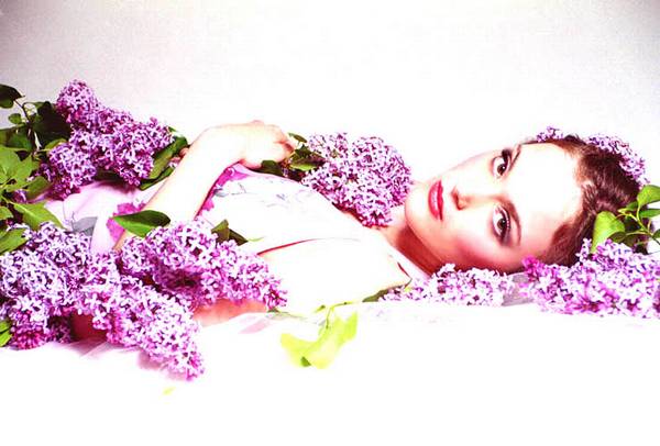 Michelle in lilac