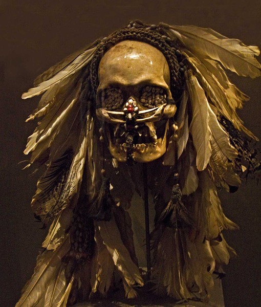 Feather Skull