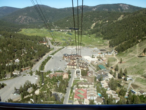 Tram Ride View at Squall Valley