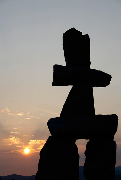 Inukshuk Vancouver Winter Olympics Symbol