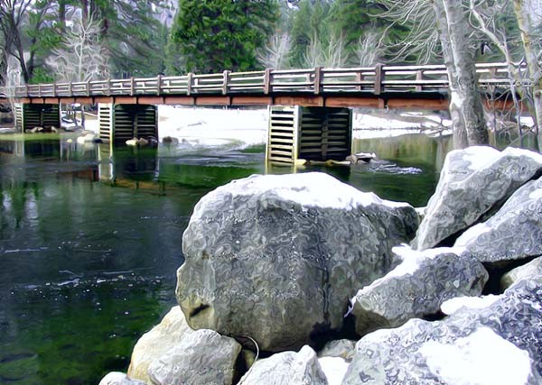 BriDge oVer icy WatErs