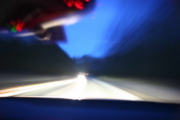 Night Drive in the Audi