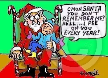 Santa pee