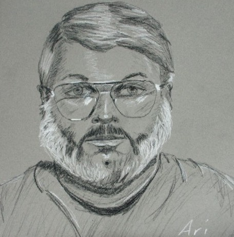 self-portrait/conte