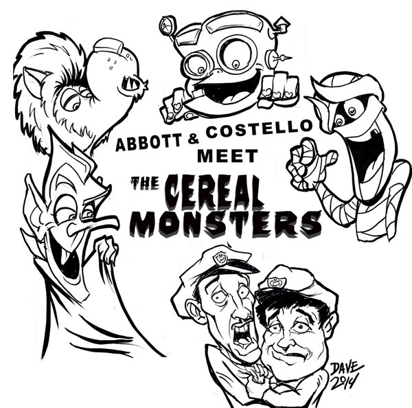 Abbott & Costello meet the CEREAL MONSTERS