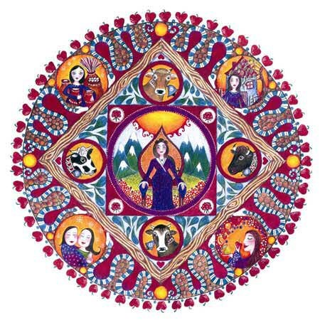 Taurus Astrology Mandala