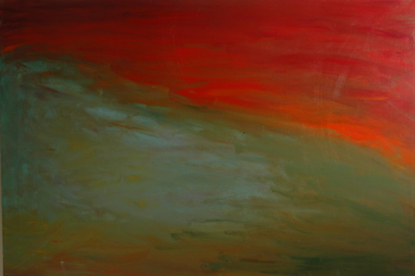 fire on a hill