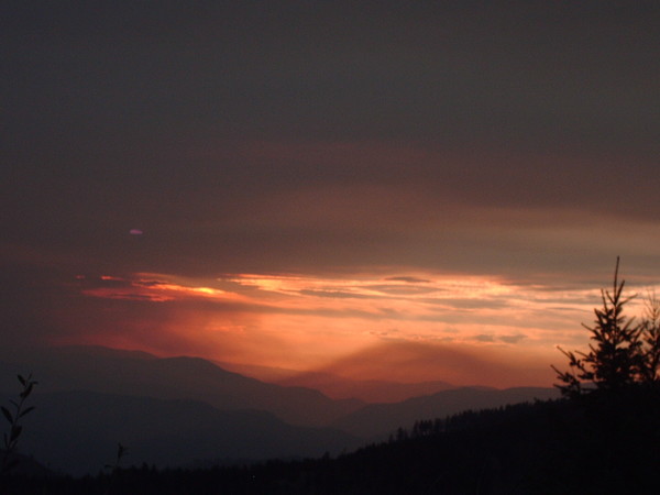 Winthrop fire from 100 miles away 