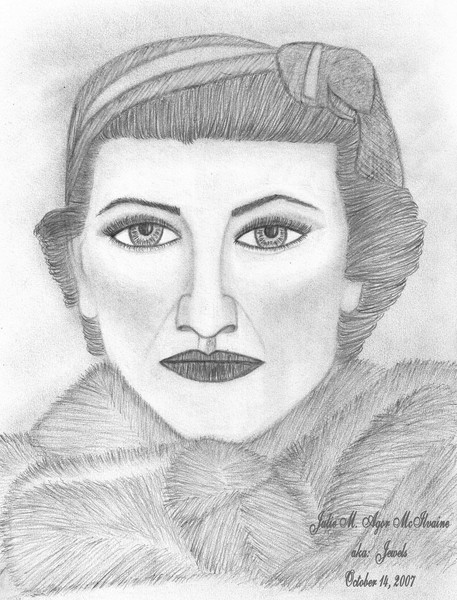 My one drawing from October 14, 2007