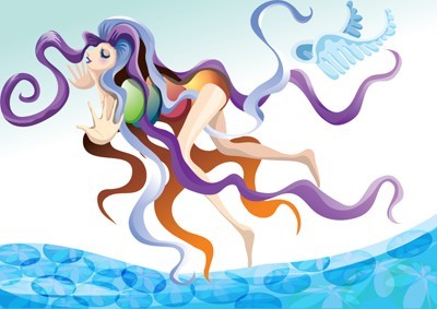 Flying angel