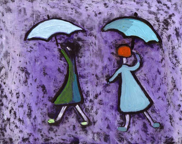 CHILDREN WITH BROLLIES