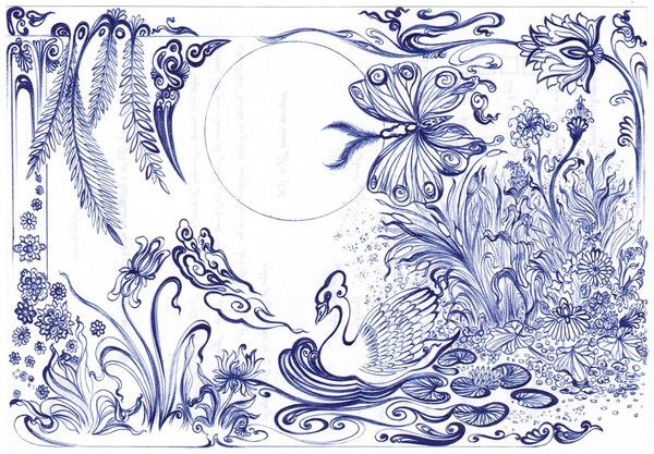 swan-butterfly-sun-river-plants